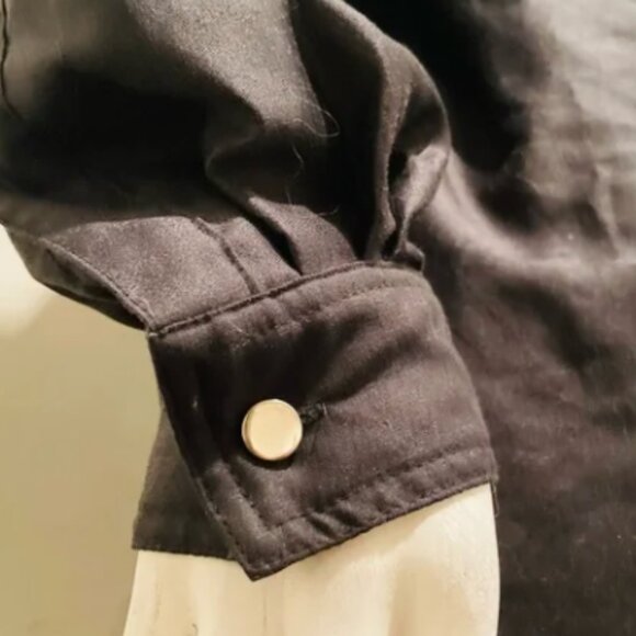 RARE The 1 East Custom Collection Vintage 80s Studded Western Top Size M - Picture 4 of 5